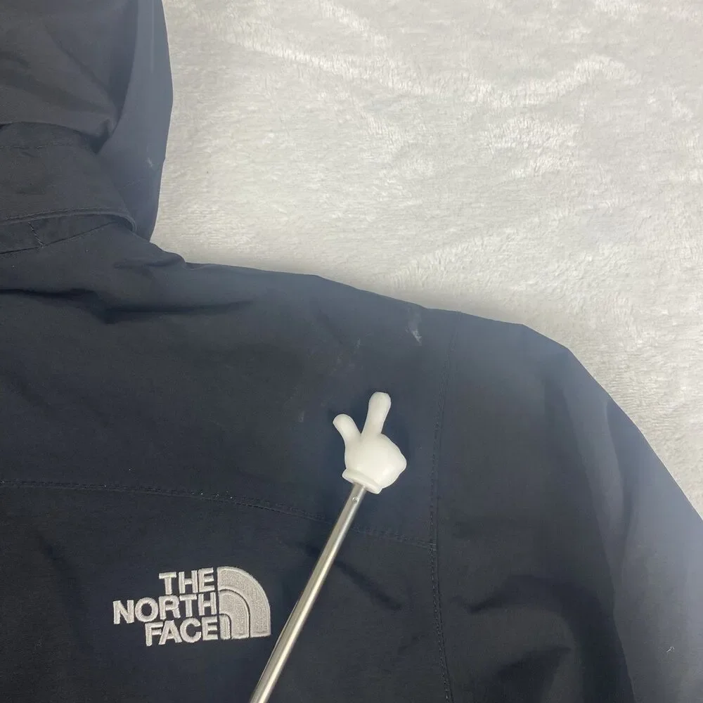 The North Face Hyvent 3-in-1 Jacket Mens Large Black Waterproof Hooded Outdoors